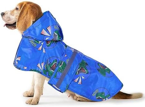 Dog Raincoat Lightweight Dog Rain Jacket Quick-Dry Rain Coat 自行车/骑行装备/零配件 更多零件/配件 原图主图