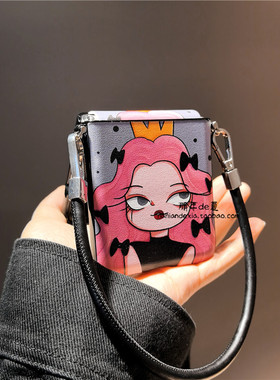 女王适用华为pocket2手机壳小米mixflip2软nova三星zflip7 5 6简约vivox flip卡通oppofindn3n2女w24荣耀vp50