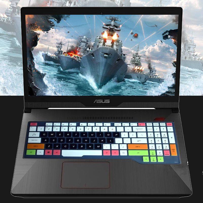 华硕 飞行堡垒7代 fx95 笔记本电脑键盘保护膜套贴