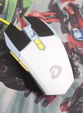 适用于 达尔优 EM910 牧马人 鼠标防滑按键贴防汗侧面 脚贴足贴