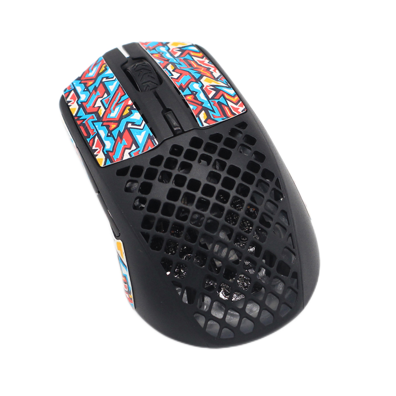 适用 赛睿 AEROX3 有线版 无线版 鼠标侧贴防汗贴 侧边按键防滑贴