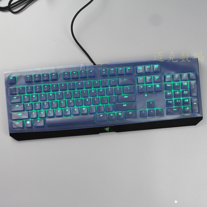 适用 雷蛇 黑寡妇蜘蛛 标准版 机械键盘贴膜防尘罩套台式