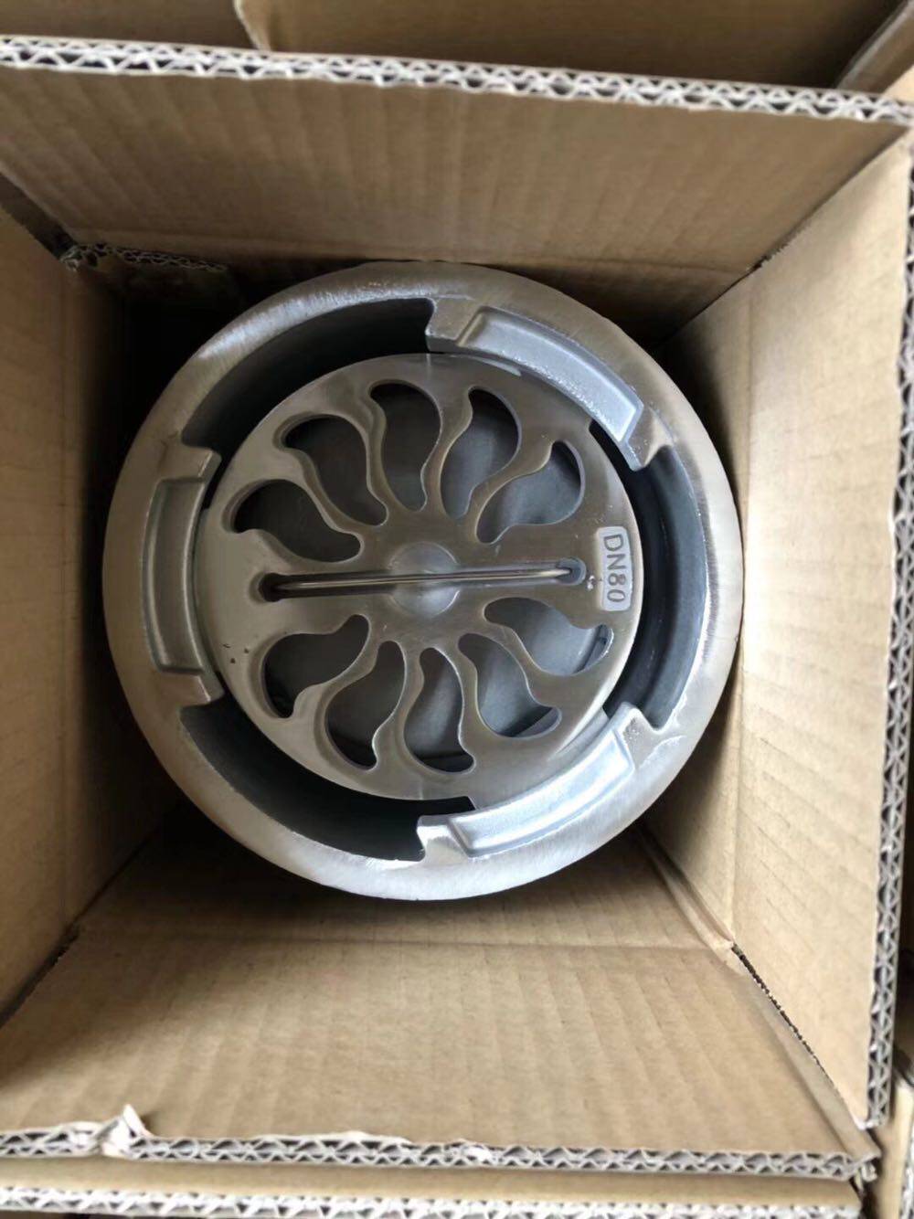 人防地漏 人防不锈钢防爆地漏 人防工程防爆防臭地漏 含备案dn80