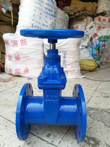 弹性座封软密封闸阀自来水