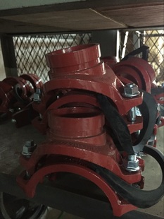 开槽三通273 114 273 消防沟槽机械三通 325