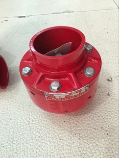 沟槽止回阀DN100 150 200卡箍连接沟槽式消声止回阀HC81X阀门