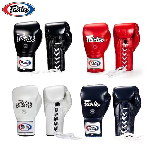 职业绑绳头层牛油皮fairtex泰拳