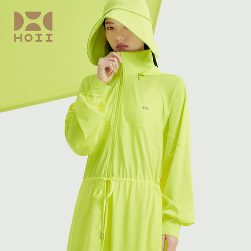 后益hoii防晒衣女夏可拆式长款