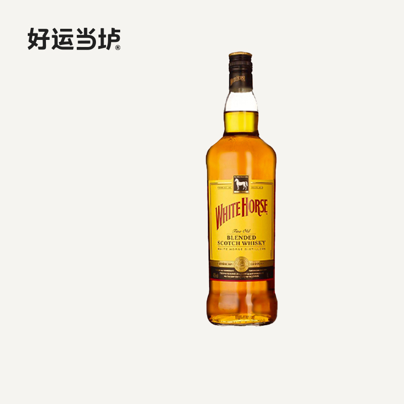 【白马】威士忌 WHITE HORSE 白马调配苏格兰威士忌750ml