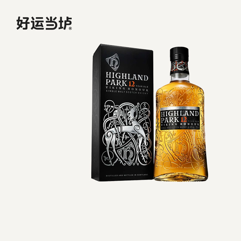 【高原骑士】12年单一麦芽苏格兰威士忌 HIGHLAND PARK洋酒行货