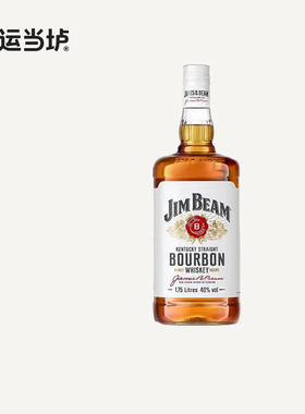 【金宾】金宾波本威士忌1.75L瓶装美国原装进口正品行货