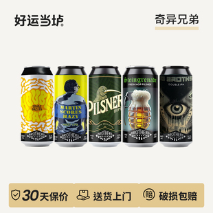 【奇异兄弟】可可大师波特酿造大师帝国双人成行浑浊IPA啤酒440ml