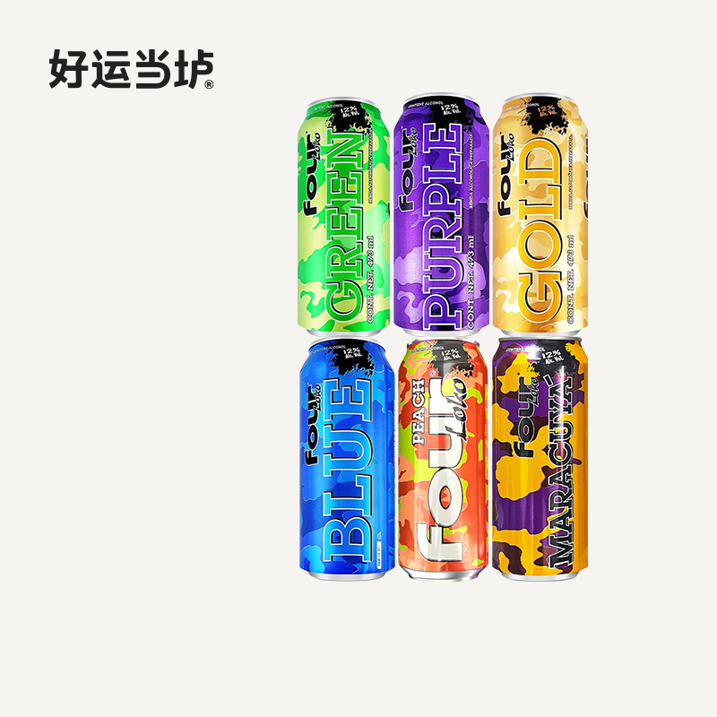 【四洛克】预调鸡尾酒斯诺克烈性高度啤酒473mlFourloko墨西哥