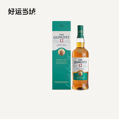 【格兰威特】12年陈酿单一麦芽苏格兰威士忌700ml盒装