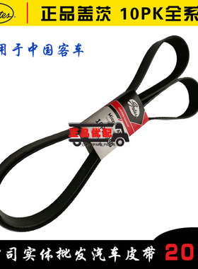 盖茨校车大巴发电机皮带10pk2570/2575/2650/2662/2750/2950/2800