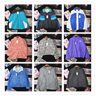 vintage古着棒球服棉服集合原宿街头BF嘻哈风格加厚夹克外套Q29