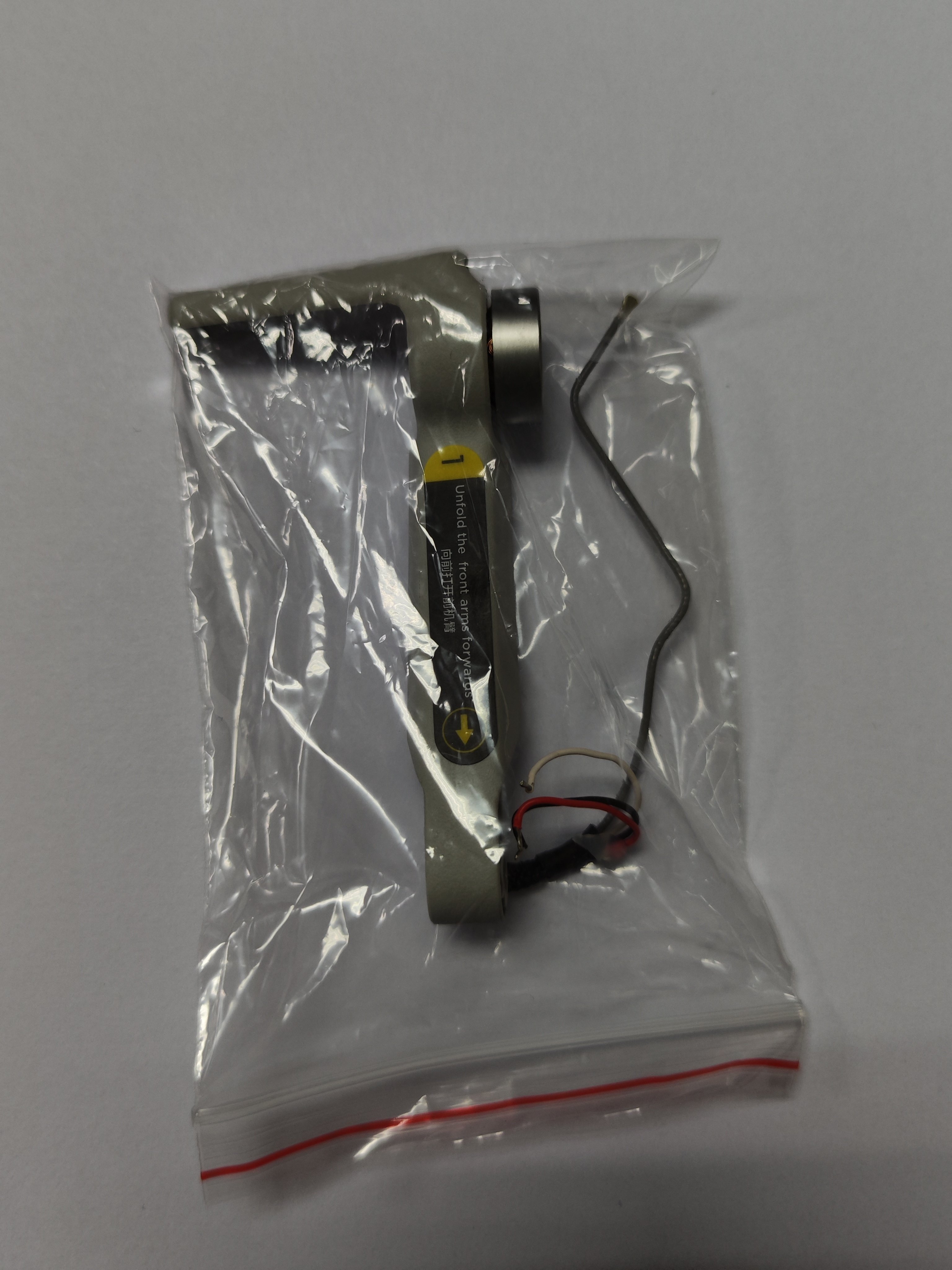 DJI MAVIC MINI2 드론 왼쪽 및 오른쪽 전원 지원 암 원래 분해 및 유지 관리 액세서리