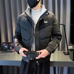 2024冬季潮牌男立领修身保暖加厚羽绒服外套-0 YR705-P168控228图片