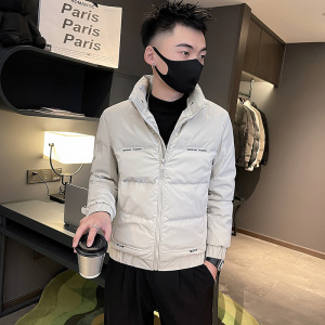 2024冬季潮牌男立领修身保暖加厚羽绒服外套-2 YR663-P158控208图片