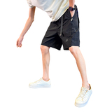 K66-P502024夏季工装短裤男口袋五分裤休闲宽松大裤衩子男裤-5，男装休闲裤，电商A400-1（原B352）