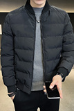 23冬季店主风韩版修身纯色棉衣外套男棉袄-1MY11-P118控158，男装棉衣，电商A400-1（原B352）