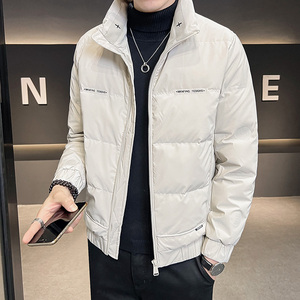 2024冬季店主风立领羽绒服短款白鸭绒男外套4 YR663-P168控228图片