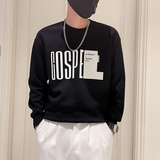 W295-P68春秋季个性美式刺绣印花卫衣男士长袖套头T恤-2控98，男装卫衣，电商A400-1（原B352）