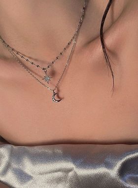 2024女气质项链高级百搭女神锁骨