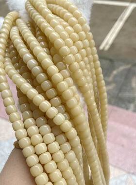菩提子114颗奶黄玉化手串手链