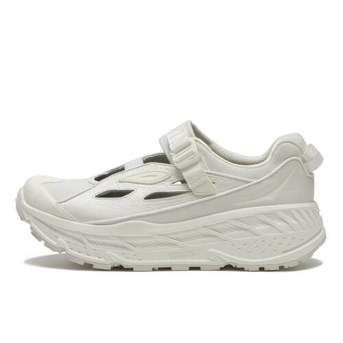 代购Hoka OneOne男女跑步鞋缓震防滑轻便徒步鞋白色厚底日常出行