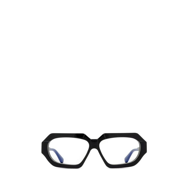 代购Kuboraum女士眼镜清晰视野防滑鼻托轻盈佩戴抗压结构黑色矩形