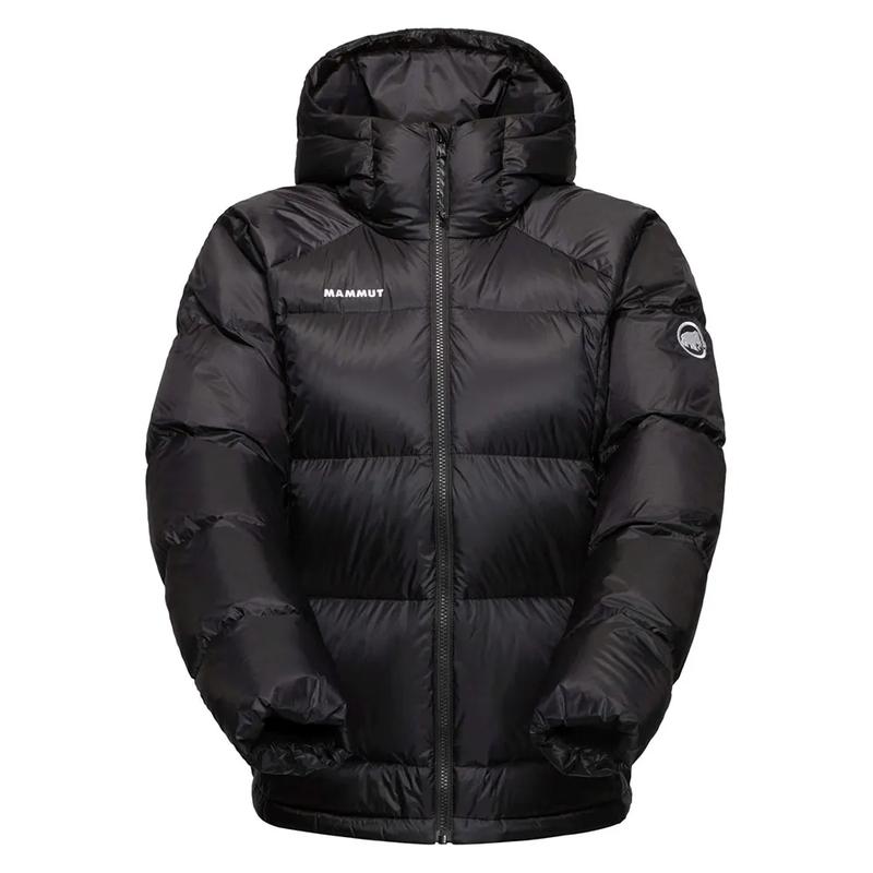 代购Mammut猛犸象女士羽绒服保暖防风拒水保暖外套连帽长款户外夹