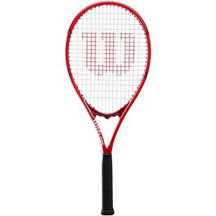 代购Wilson威尔胜网球拍增力稳定宽甜区红色大头碳纤维网球训练