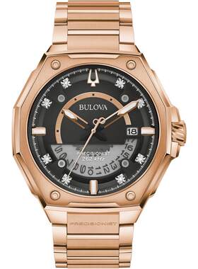 海外代购BULOVA/宝路华男士手表欧美腕表高精准石英机芯夜光指针
