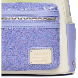 代购Loungefly男女双肩包前袋拉链设计侧边口袋擦洗清洁轻便携带