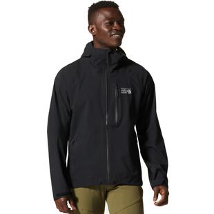 代购Mountain hardwear山浩Stretch Ozonic男士冲锋衣防水防风