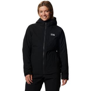 代购Mountain hardwear山浩Stretch Ozonic女士冲锋衣防水保暖