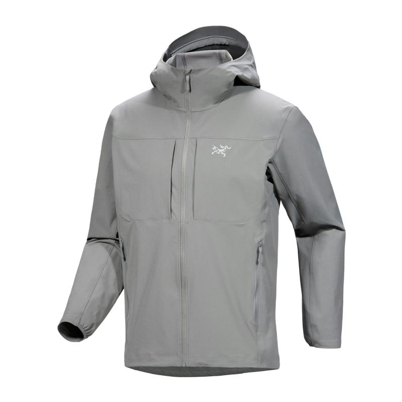 ARC‘TERYX/始祖鸟男款防风软壳连帽衫透气防雨登山徒步运动外套