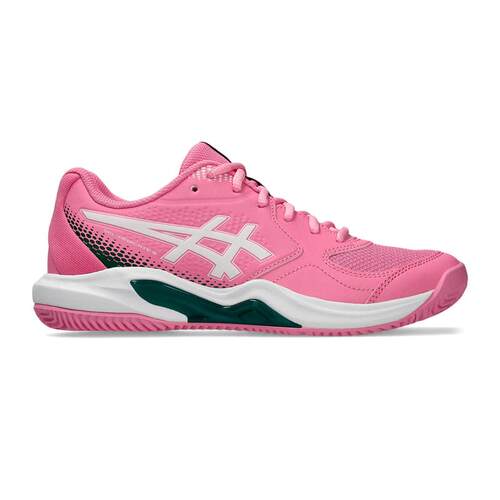 海外代购Asics/亚瑟士女士网球鞋防滑耐磨粉色低帮比赛训练