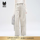 设计感长裤 a02 子女2025新款 春秋直筒裤 ET自然系列 宽松牛仔裤