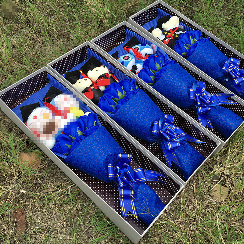 单只小熊泰迪熊卡通花束毕业花束博士熊公仔娃娃花儿童送同学礼物|msdalam kategori penghantaran bunga/bunga simulasi/tumbuhan berkebun, kartun bunga/bunga coklat (baru), kartun bunga - dari Buy2taobao.com untuk memberikan perkhidmatan ejen Taobao profesional membeli