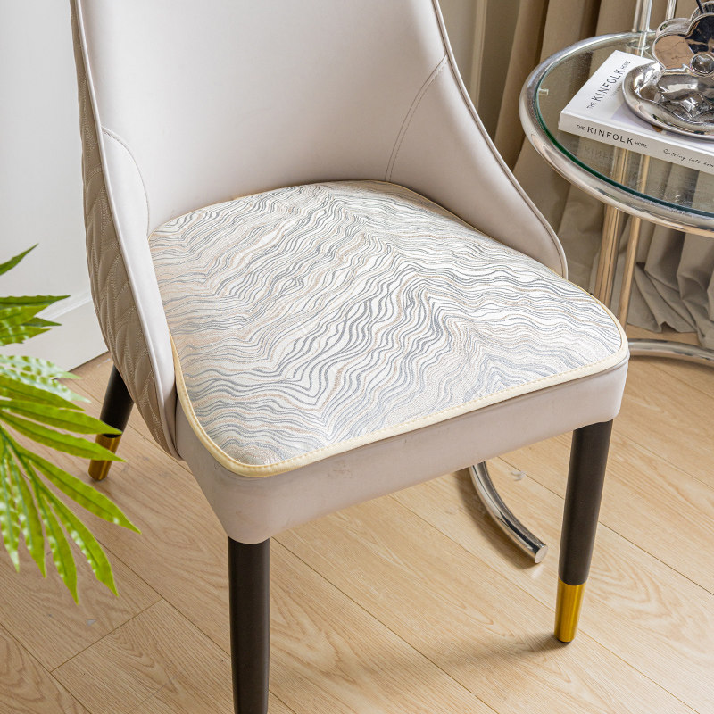千娇纺雪尼尔欧式防滑椅子垫
