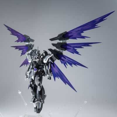 新款千叶 HG 钣喷神鸟迦楼罗1/144 带浮游炮水贴 无地台 拼装模型