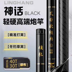 艾蒂欧领航神话传统竿19调超轻硬长杆炮竿手杆打窝竿神话