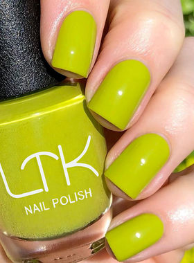 梦露精品黄绿色指甲油显白免烤持久快干不可剥美甲油套装全套微胶