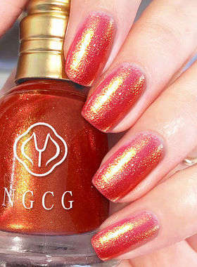 排排猪指甲油人鱼姬粉金樱花色网红款仙女显白免烤快干持久美甲