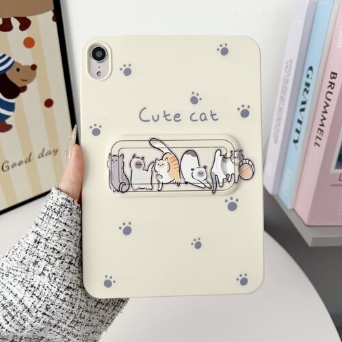 液态硅胶肤感带支架ipad保护套