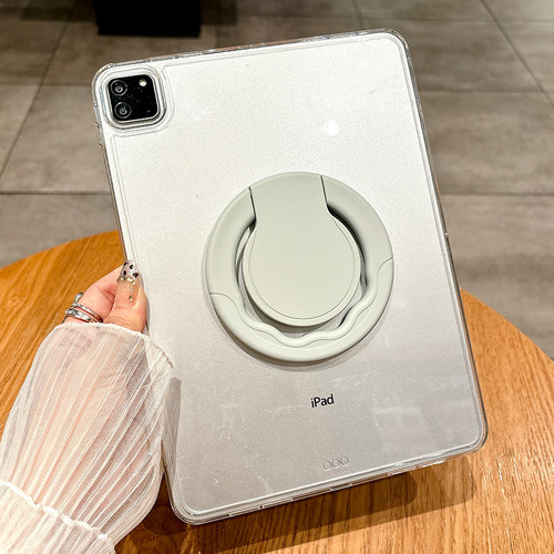 高透亚克力硬壳2025款ipad11代A16保护套Air7/6透明壳Pro11英寸十代9平板防摔mini5/4无盖保护壳超薄全包防弯