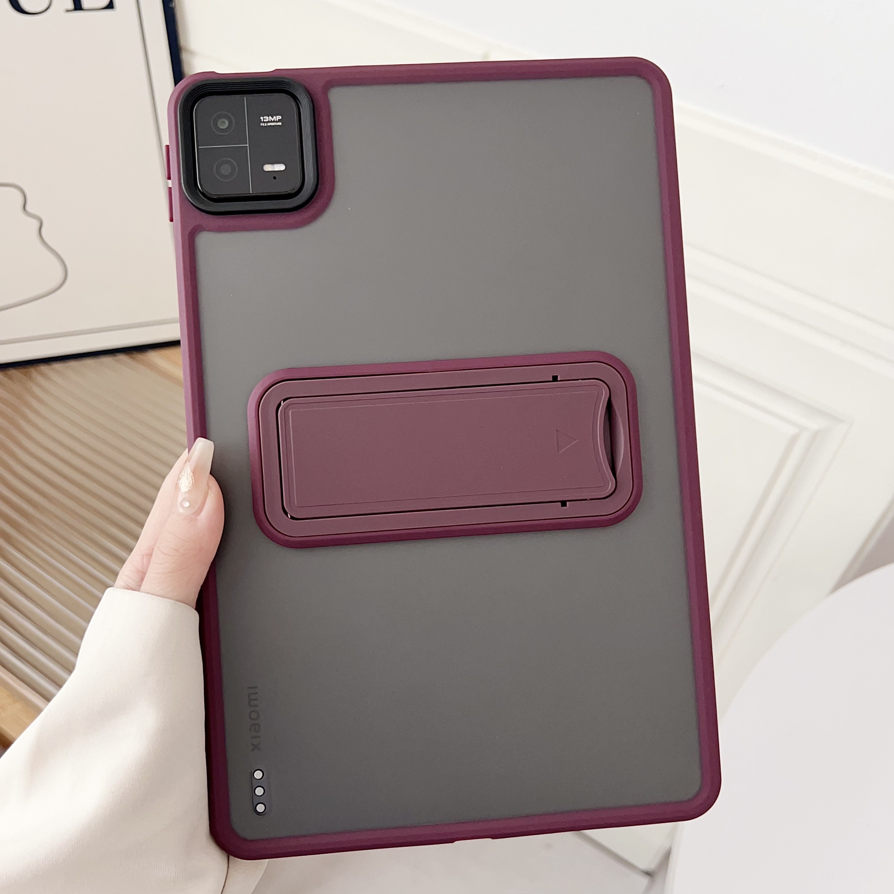 适用小米平板7pro一体式折叠支架Xiaomi 6spro亚克力12.4英寸轻薄外壳redmiPadSE保护套6pro简约小米5保护壳,3C数码配件,平板电脑保护套/壳,淘宝优惠券,粉丝福利购,淘宝优惠卷