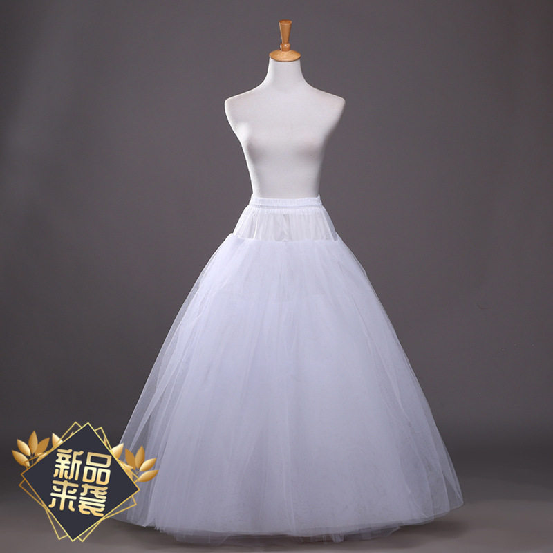 黑色8层无骨婚纱裙撑 无钢圈全硬网沙软撑蓬裙 礼服演出撑裙白色|ruв категории Женская одежда, Cвадебные платья, платье/вечернее платье - от Buy2taobao.com для оказания профессиональной услуги покупки агента Taobao